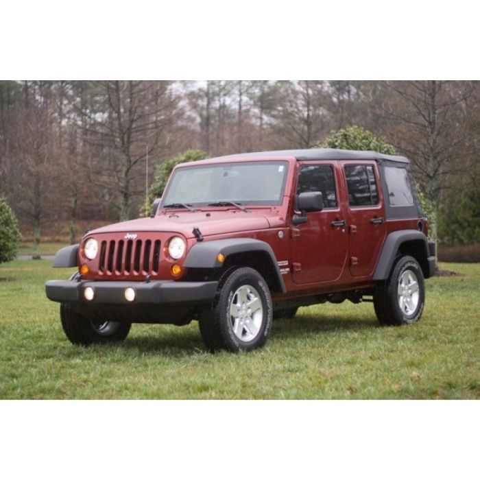 OMIX-ADA 11609.20 OE 4-Piece Fender Flare Kit without Hardware for 07-18 Jeep Wrangler JK