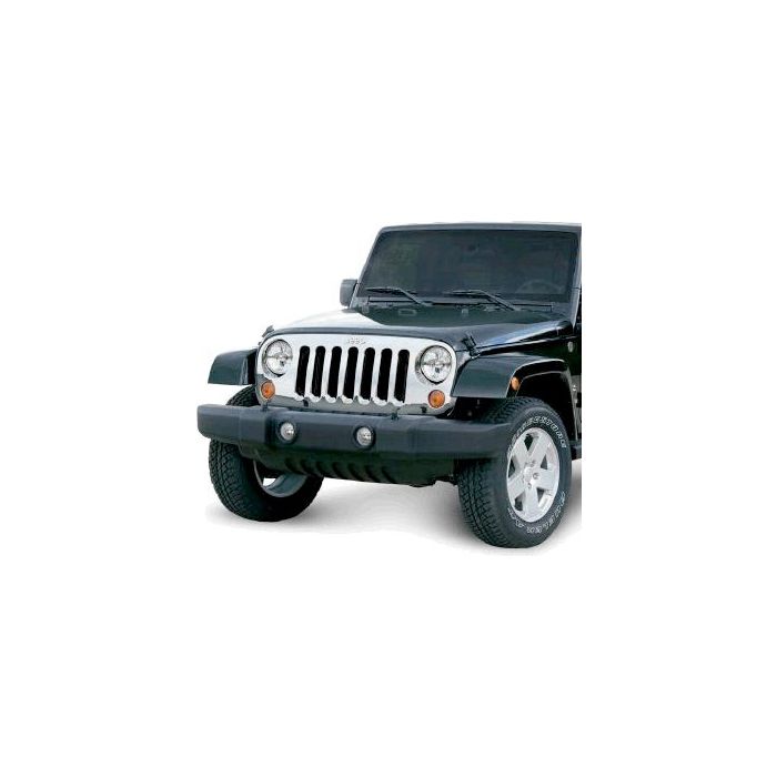OMX CHROME GRILLE OVERLAY JK