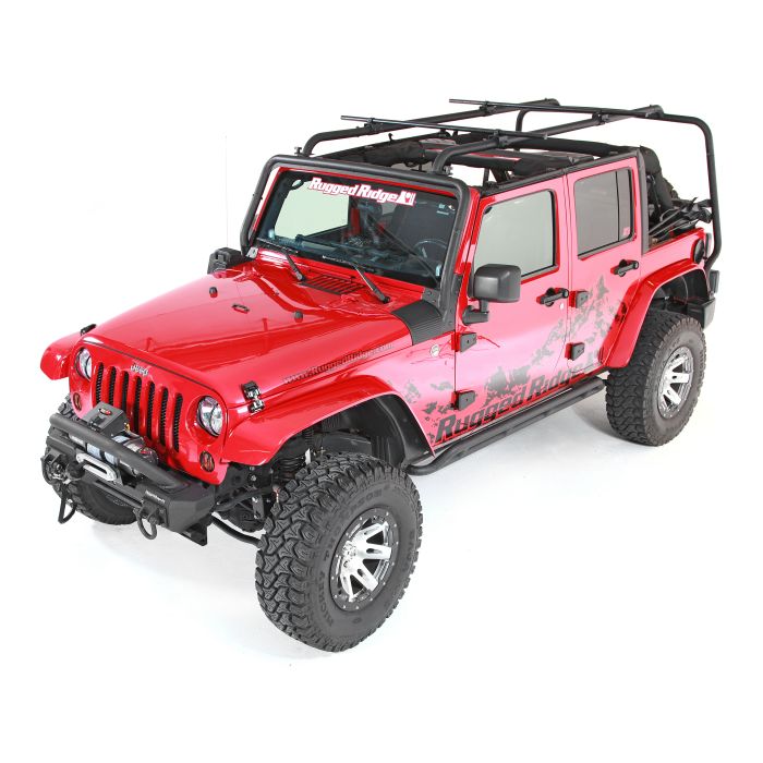 Rugged Ridge 11703.22 Sherpa Rack for 07-18 Jeep Wrangler Unlimited JK 4 Door