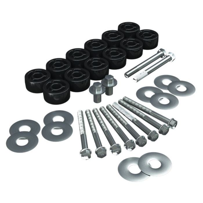 Teraflex 4152100 1.25" Body Lift for 07-18 Jeep Wrangler JK