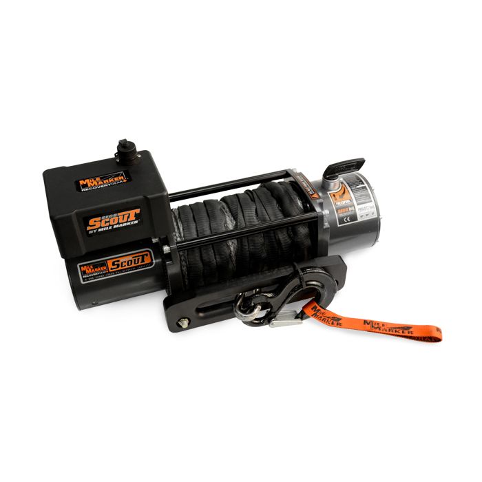 MILE MARKER SEC8 ES WINCH W/SYNT ROPE