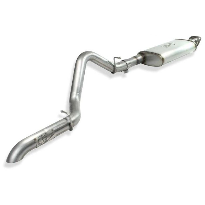 aFe Power 49-46229 MACH Force XP Hi-Tuck 2.5" Cat-Back Exhaust for 04-06 Jeep Wrangler TJ Unlimited with 4.0L