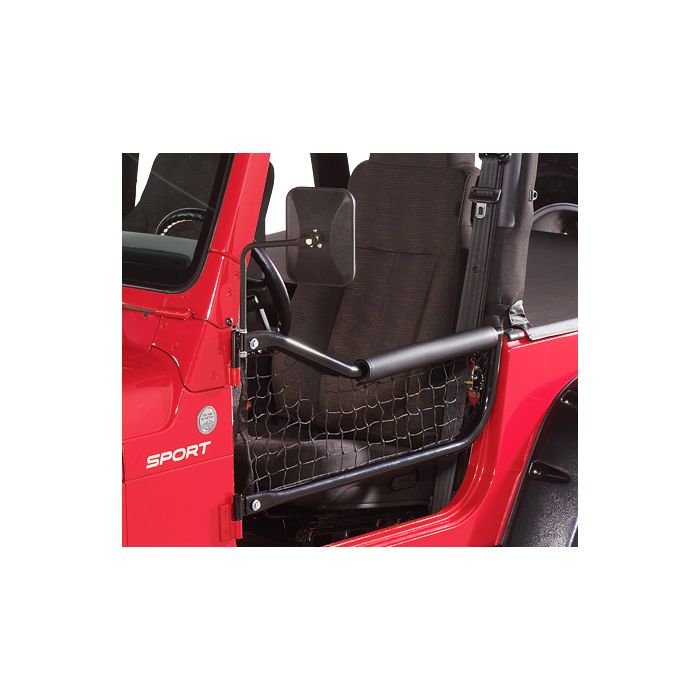 TJ SAFARI DOOR SET GLOSS BLACK          131-121