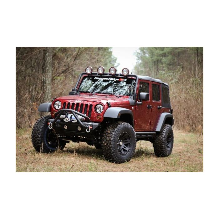 OMIX 11609.30 4 Piece OE-Style Fender Flare Kit for 07-18 Jeep Wrangler JK