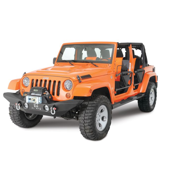 PHOENIX FRONT BUMPER JK TEXT BLK