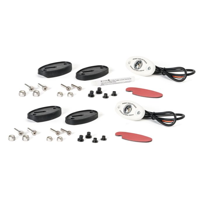 RIGID A SERIES WHITE LOW NAT WHITE PAIR