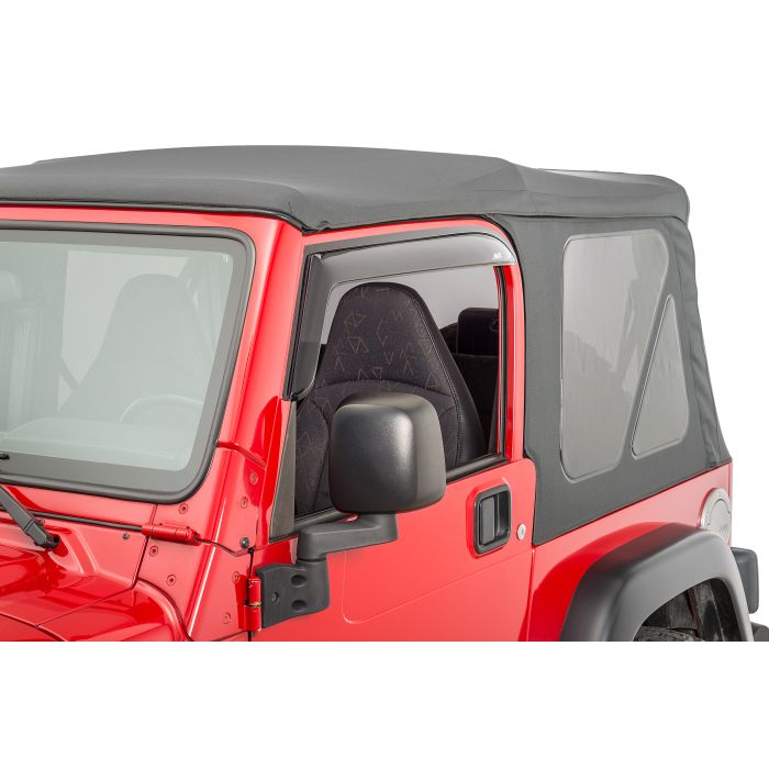 VENTVISORS 97-06 WRANGLER SMOKE