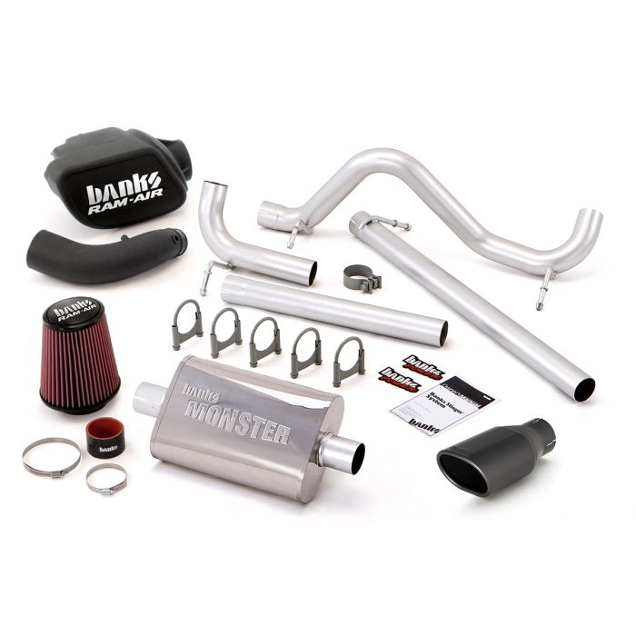 Gale Banks Engineering  Stinger Exhaust System for 07-11 Jeep Wrangler Unlimited JK 4 Door with 3.8L