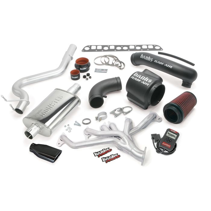 BANKS POWERPACK SYSTEM 98-99 TJ 4.0L BLK 51331-B