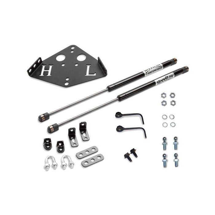 Warrior Products HL-99837 HoodLift for 97-06 Jeep Wrangler TJ & Unlimited