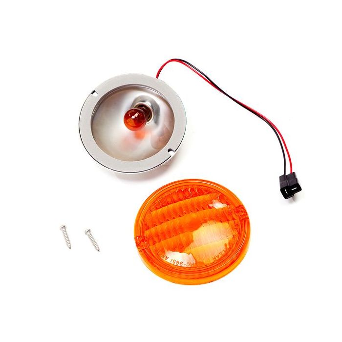 OMIX 12405.07 Amber Parking Lamp Assembly for 76-86 Jeep CJ Series