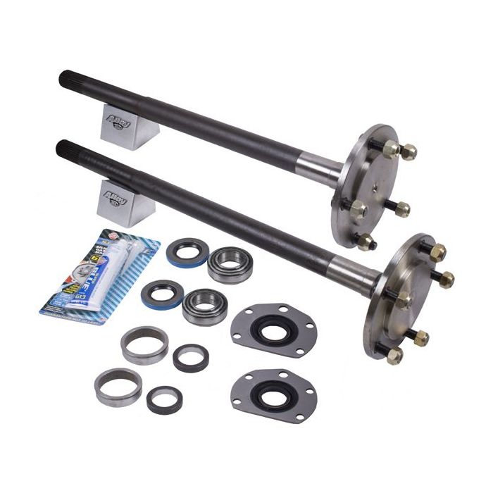 OMIX-ADA 16530.20 One Piece Rear Axle Shaft Kit for 76-83 Jeep CJ-5, 76-81 CJ-7 and 1981 CJ-8 Scrambler with Narrow Track Axle