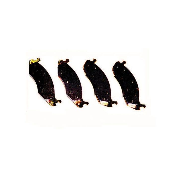 OMIX 16728.03 Semi-Metallic Front Disc Brake Pad Set for 82-89 Jeep CJ, Wrangler YJ & Cherokee XJ