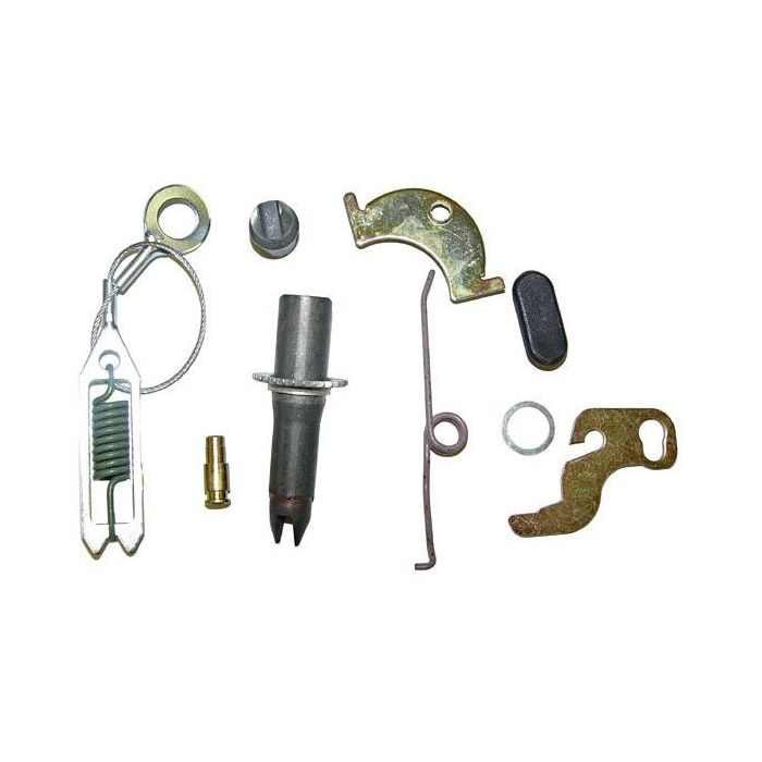 OMIX 16739.05 Left Drum Brake Self Adjusting Hardware Kit for 90-01 Jeep Cherokee XJ, Grand Cherokee ZJ & Wrangler TJ with 9" Brakes