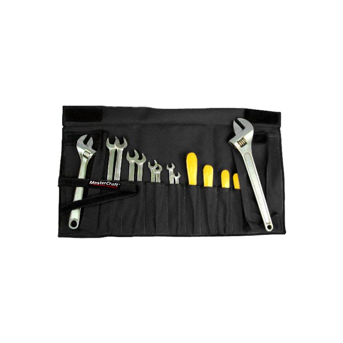 MASTERCRAFT WRENCH ROLL-UP-BLACK