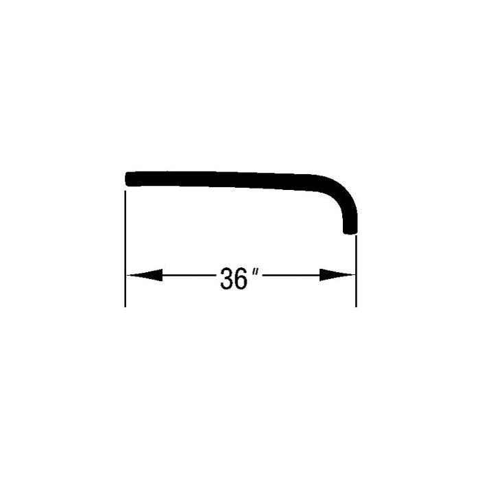 HOSE HEAT SUPPLY 4.0L 97-01 XJ