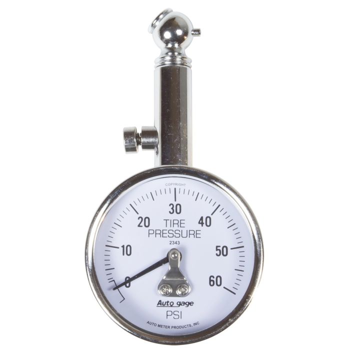 AUTOMETER TIRE PRESS GAUGE 0-60