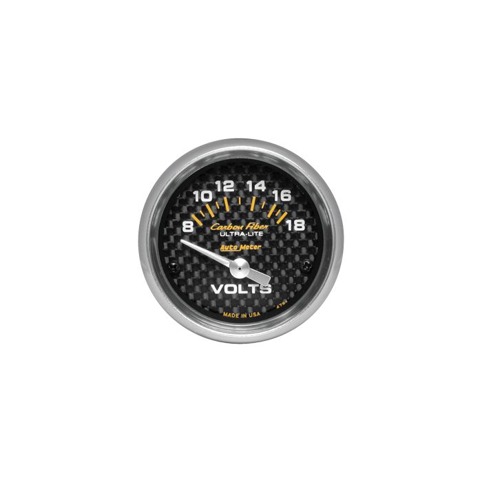CARBON FIB 2 1/16 VOLTMETER 8-18 VOLTS