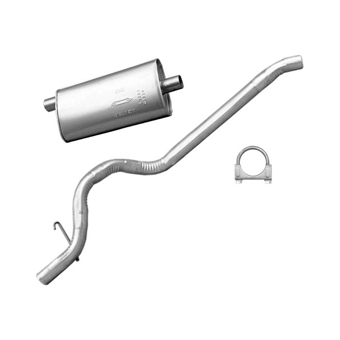 MUFFLER/TAILPIPE 4.0L XJ