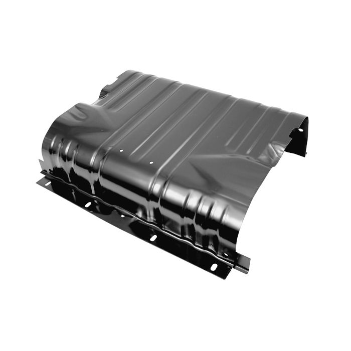 OMIX 17721.01 Fuel Tank Skid Plate for 76-86 Jeep CJ Series & 87-90 Wrangler YJ with 15 Gallon Gas Tank