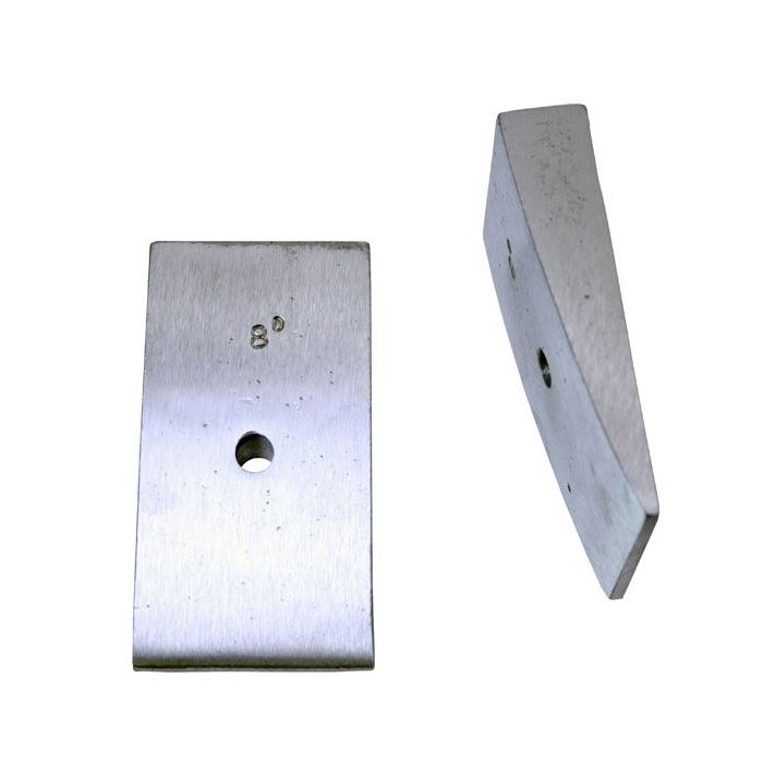 OMIX 18206.02 8° Shim Set for 76-95 Jeep CJ Vehicles & Wrangler YJ with 2.5" Wide Springs