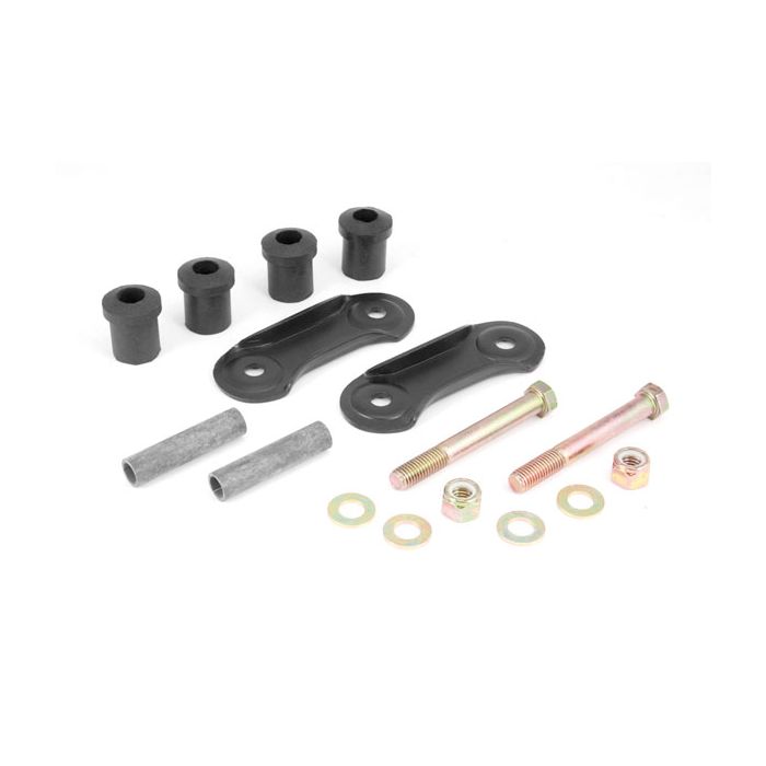 OMIX 18271.22 Leaf Spring Shackle Kit for 87-95 Jeep Wrangler YJ