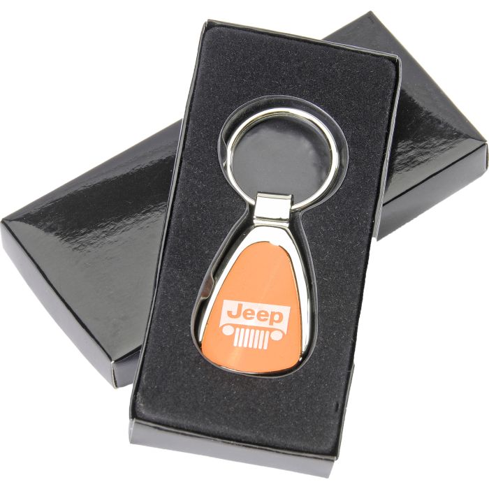 AUG TEAR DROP JEEP GRILLE KEY CHAIN ORA