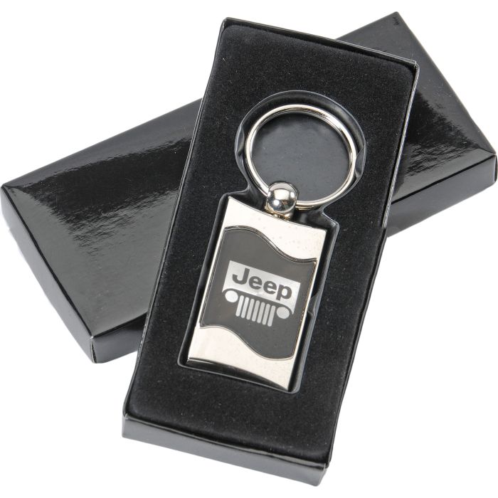 AUG JEEP GRILLE WAVE KEY CHAIN BLACK