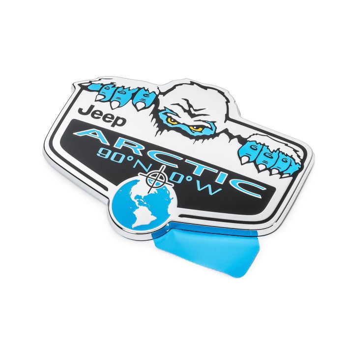 Mopar 68143273AA "Arctic" Badge for Jeep Vehicles