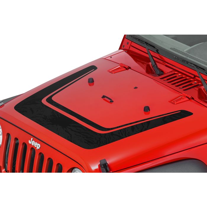 68185741AB - MOPAR HOOD BLACK OUT ALTITUDE KIT JK