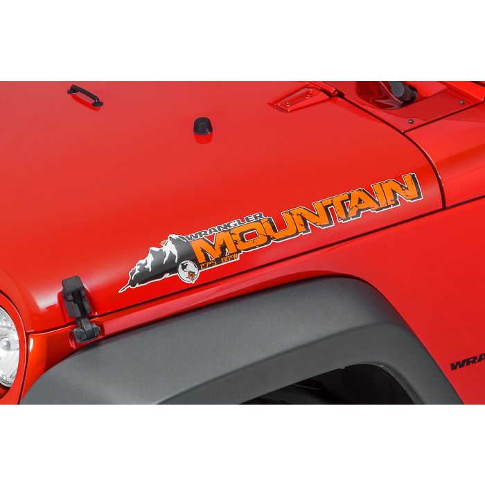 68086123AA - MOPAR MOUNTAIN HOOD DECAL 10+ JK