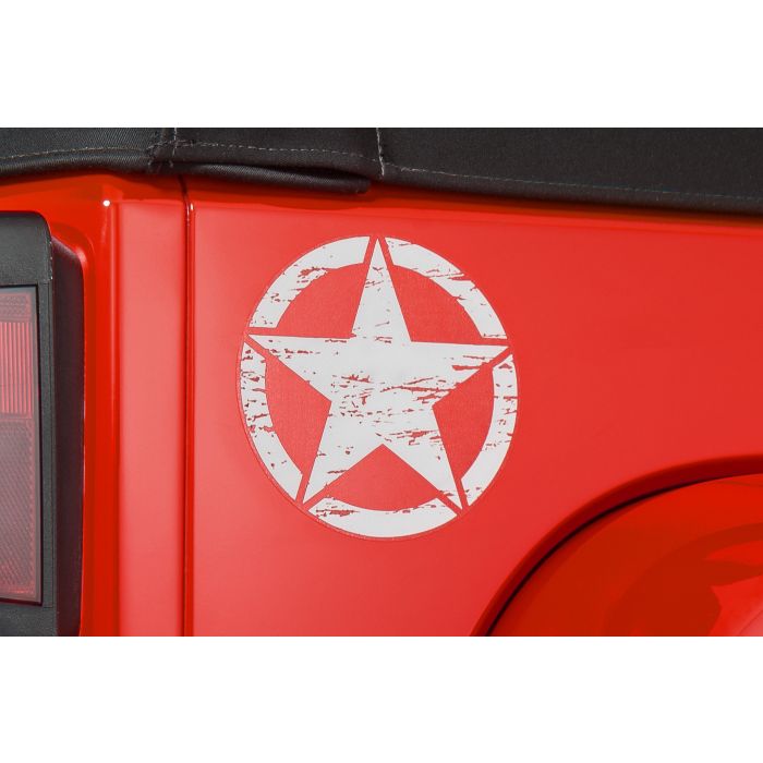 Mopar  "Star" Rear Quarter Decal for Jeep Vehicles