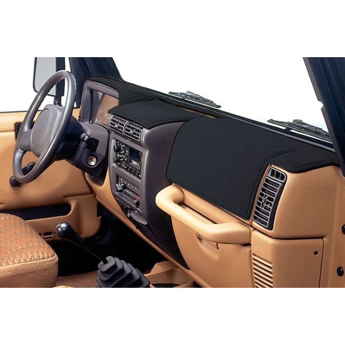 DASH COVER FOR 87-95 WRANGLER BLACK