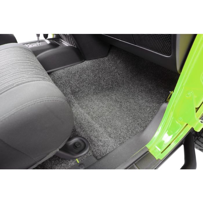 Bedrug  Premium Carpeted Front Floor Covering for 07-18 Jeep Wrangler JK 2 Door