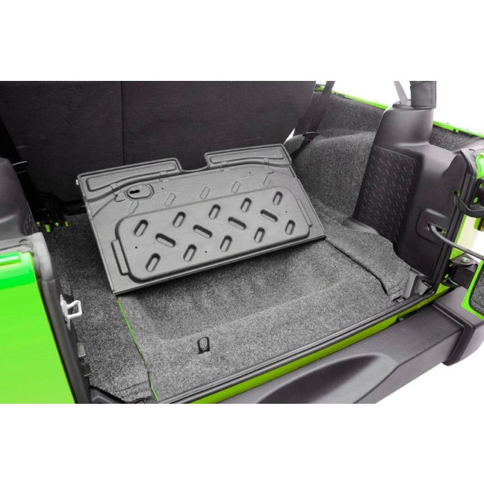 Bedrug  Premium Carpeted Rear Floor Covering for 07-18 Jeep Wrangler JK 2 Door
