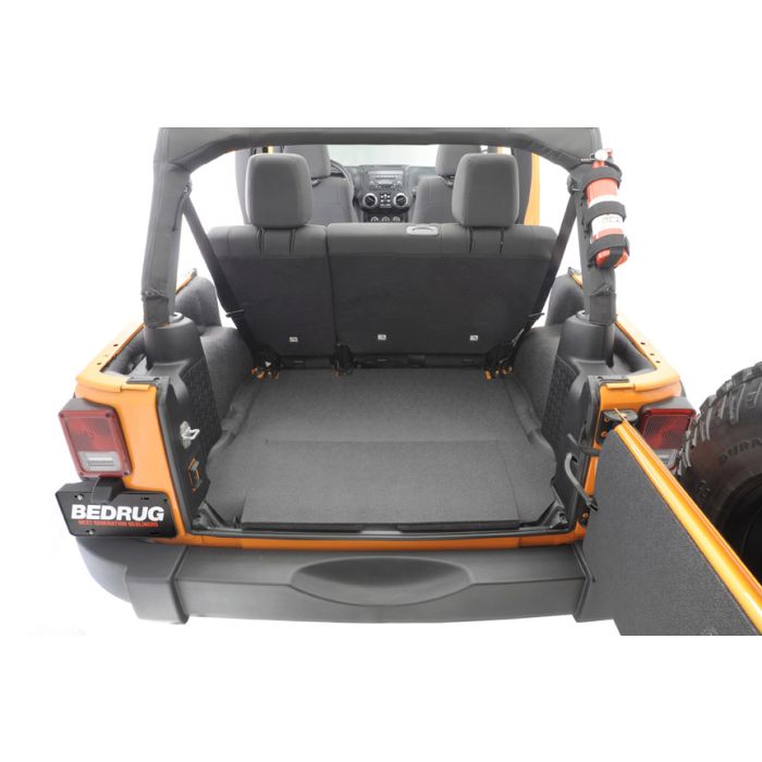 Bedrug  BedTred Premium Molded Rear Floor Covering for 07-18 Jeep Wrangler Unlimited JK 4 Door