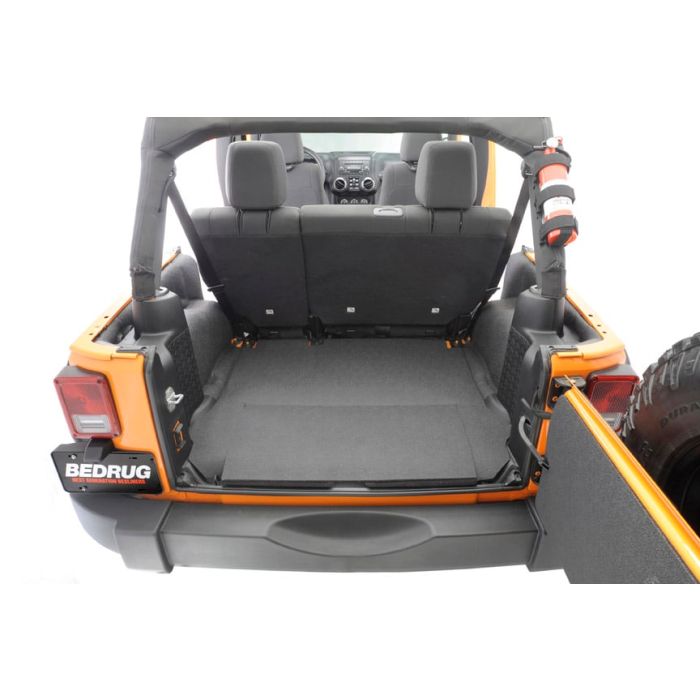 Bedrug  BedTred Premium Molded Rear Floor Covering for 07-18 Jeep Wrangler JK 2 Door