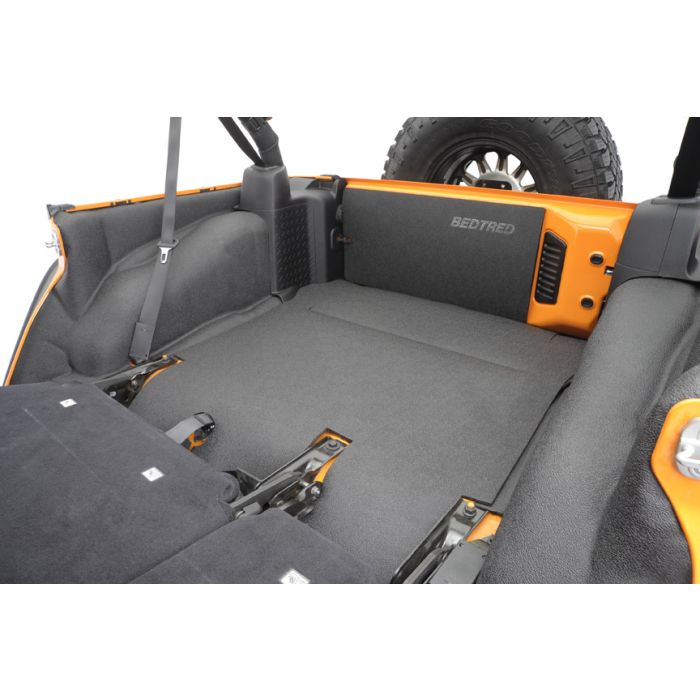 Bedrug  BedTred Premium Molded Rear Floor Covering for 07-18 Jeep Wrangler Unlimited JK 4 Door