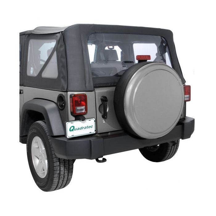 JEEP HARD TIRE COVER 07-14 BIL SIL MET