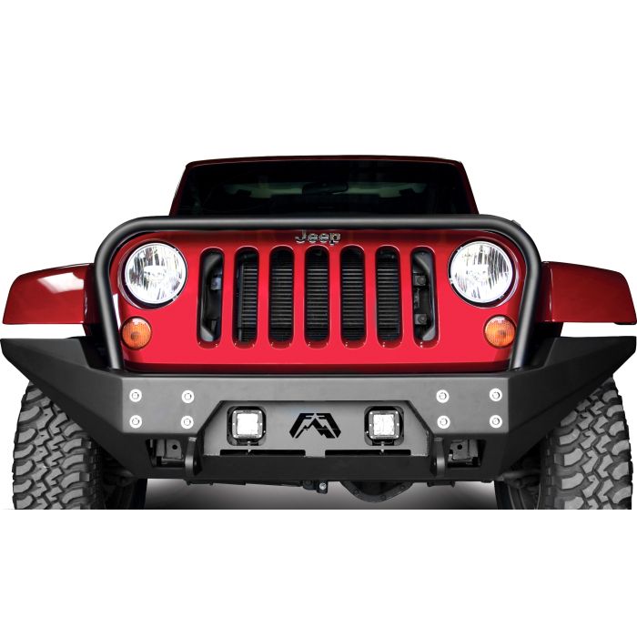 FAB4 FMJ FULL FRT WINCH BUMP W/GUARD JK