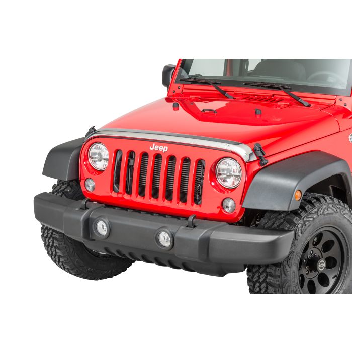 AEROSKIN CHROME HOOD PROTECT 07-13 JK