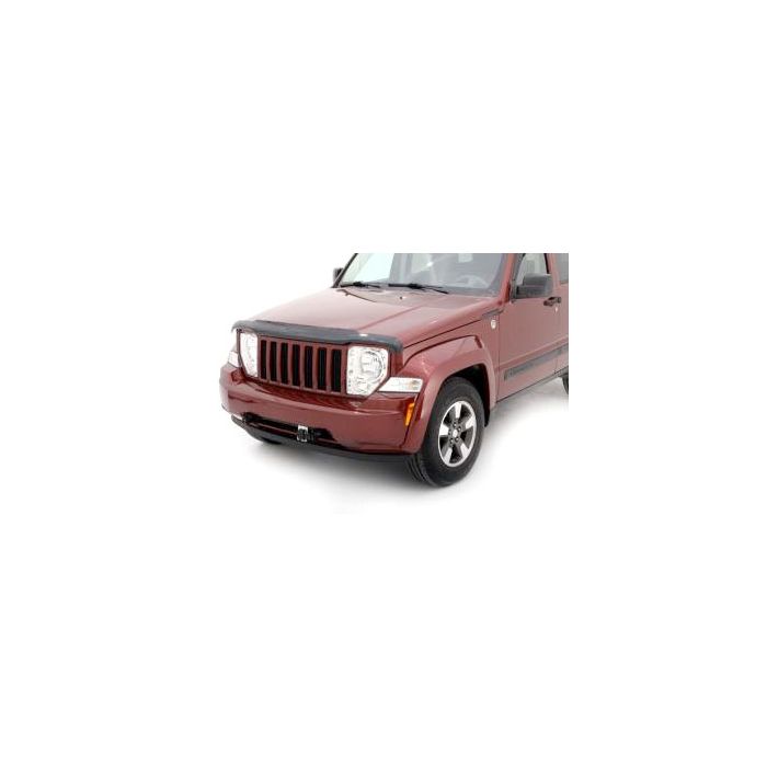 AVS 24001 Bugflector II in Smoke for 08-13 Jeep Liberty KK