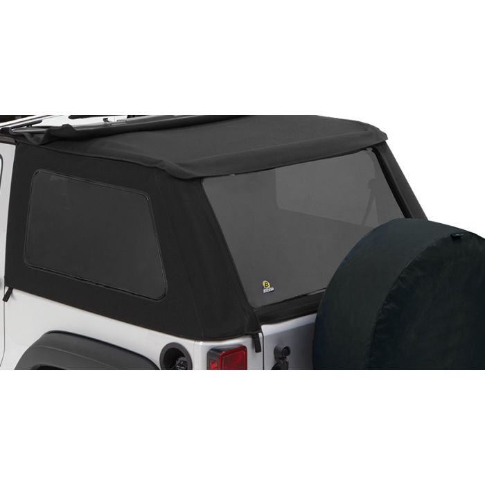 Bestop  Tinted Window Kit for 07-18 Jeep Wrangler JK 2 Door with Trektop NX
