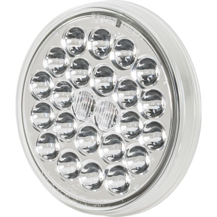 TRUCK LITE 4IN LED ROUND S/T/T 24 CLEAR