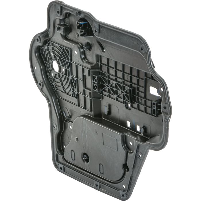 Mopar 68089338AA Right Front Door Carrier Plate Panel with Power Windows for 11-18 Jeep Wrangler JK