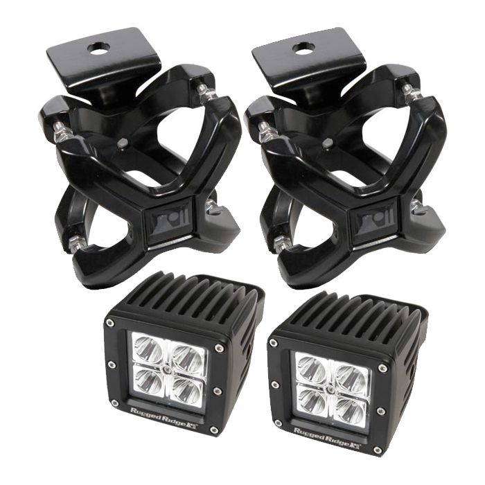 X CLAMP AND LED KIT 2PC BLACK