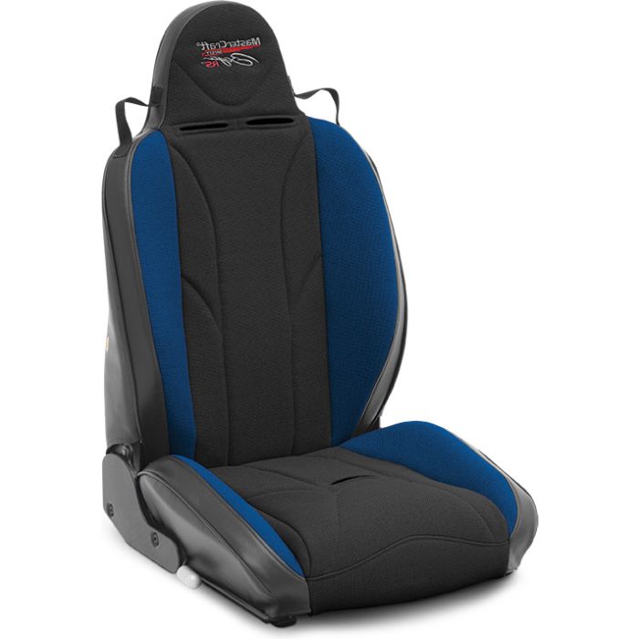 RECLINER BAJA W/ADJUST HEAD BLK/BLU PS
