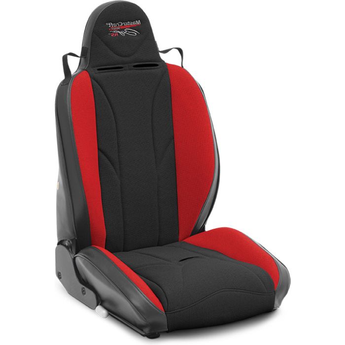 RECLINER BAJA W/ADJUST HEAD BLK/RED PS