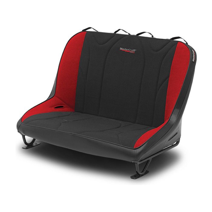 RUB 40IN BENCH W/O HEAD BLK/RED 97-02