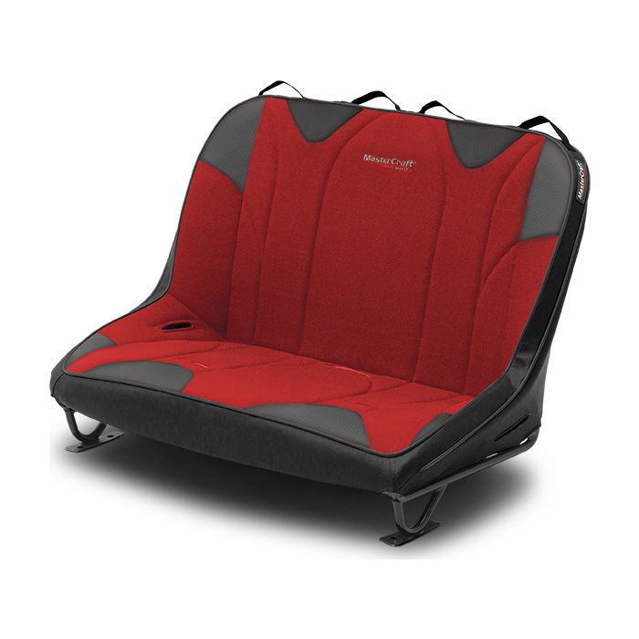 DIRT 40IN BENCH W/O HEAD BLK/RED 97-02